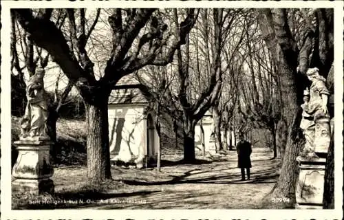 Ak Heiligenkreuz Niederösterreich, Stift Heiligenkreuz, Kalvarienberg