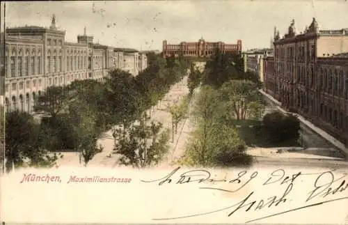 Ak München, Maximilianstraße