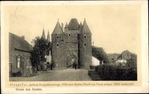 Ak Xanten am Niederrhein, Clever Tor