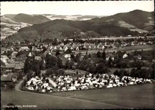 Ak Kirchzarten im Breisgau Schwarzwald, Campingplatz