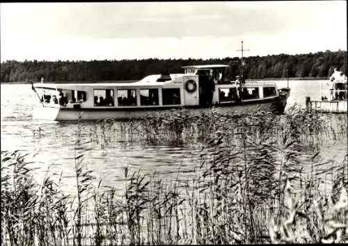 Ak Arendsee in der Altmark, Fahrgastschiff Seeadler