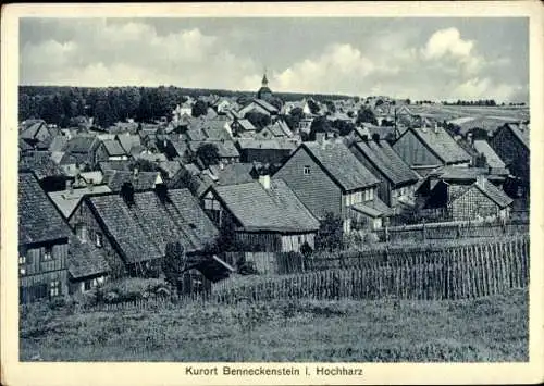 Ak Benneckenstein Oberharz, Gesamtansicht