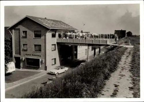 Foto Ak Bielenberg Kollmar an der Elbe, Restaurant Zum Elbblick