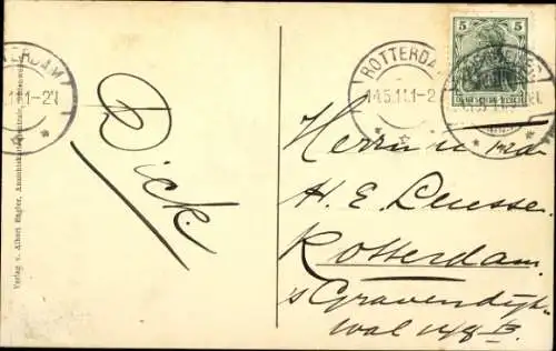 Ak Badenweiler im Schwarzwald, Alter Mann