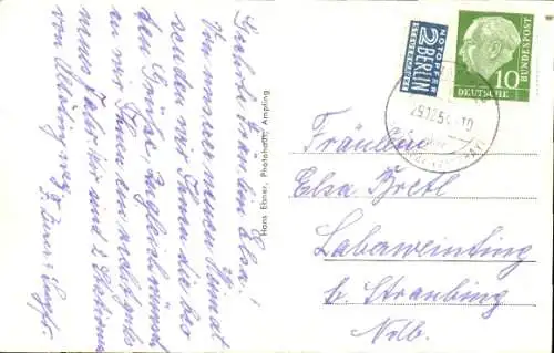 Ak Zangberg in Oberbayern, Teilansicht, Kirche