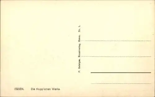 Ak Essen im Ruhrgebiet, Die Krupp'schen Werke