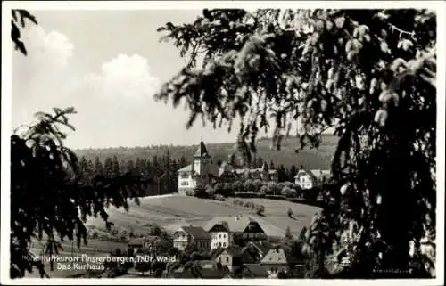 Ak Finsterbergen Friedrichroda im Thüringer Wald, Kurhaus