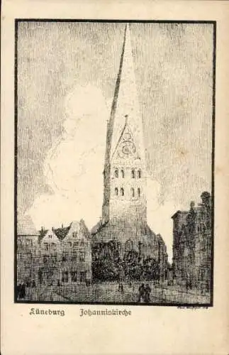 Ak Lüneburg in Niedersachsen, Johanniskirche