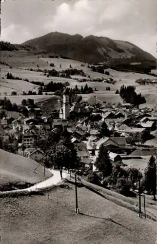 Ak Nesselwang im Allgäu, Gesamtansicht, Reuter-Wange