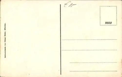 Ak Wesel am Niederrhein, Gesamtansicht vom Rathaus