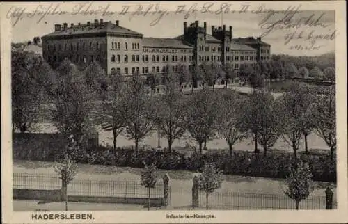 Ak Haderslev Hadersleben Dänemark, Infanterie-Kaserne