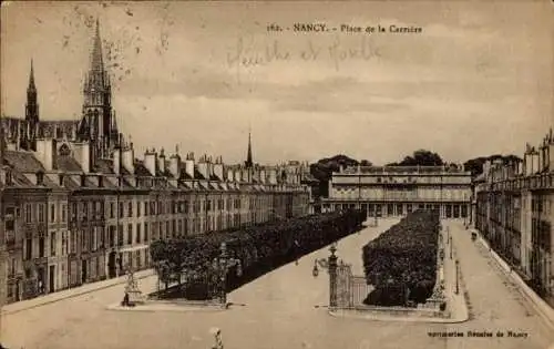 Ak Nancy Meurthe et Moselle, Place de la Carriere