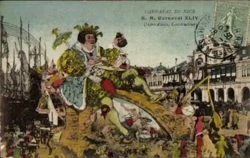 Ak Nice Nizza Alpes Maritimes, Carnaval de Nice