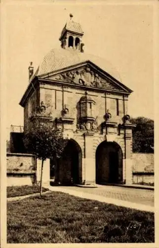 Ak Langres Haute Marne, Porte des Moulins