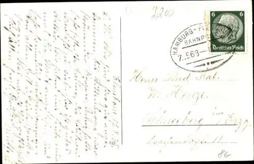 Ak Elmshorn in Holstein, Deich