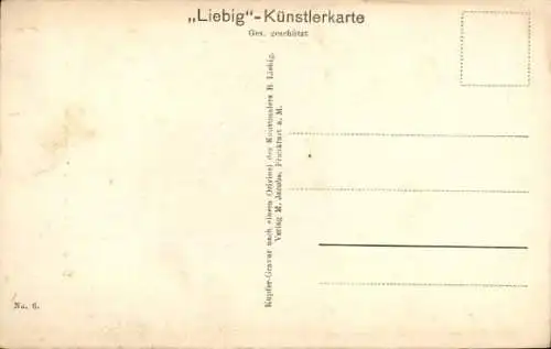 Künstler Ak Liebig, B., Frankfurt am Main, Lange Schirne