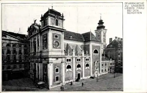 Ak Wien 1, Pfarrkirche zu unserer lieben Frau bei den Schotten, XXIII. Eucharistischer Welt-Kongress