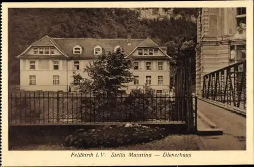 Ak Feldkirch Vorarlberg, Stella Matutina, Dienerhaus