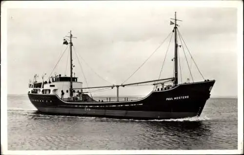 Ak Frachtschiff MS Paul Westers