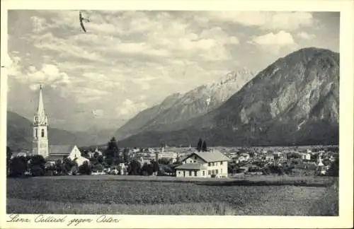 Ak Lienz in Tirol, Gesamtansicht, Osttirol gegen Osten