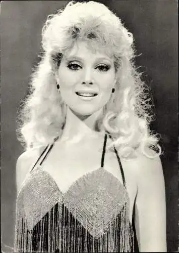 Ak Schauspielerin Audrey Landers, Portrait