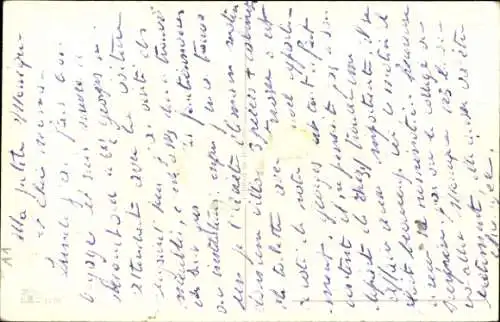 Künstler Ak Braune Katze, Gemaltes Tierportrait