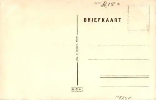 Ak Hoorn Nordholland Niederlande, Vogelperspektive