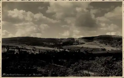 Ak Bischofsheim vor der Rhön Unterfranken, Panorama