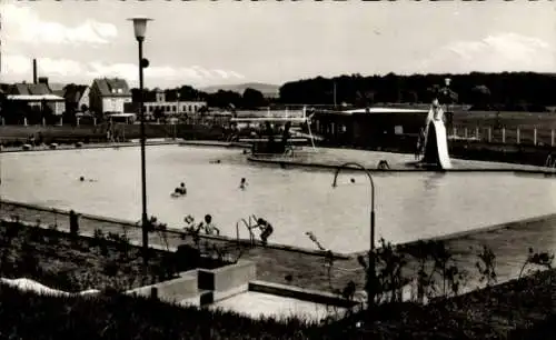 Ak Langenselbold in Hessen, Schwimmbad