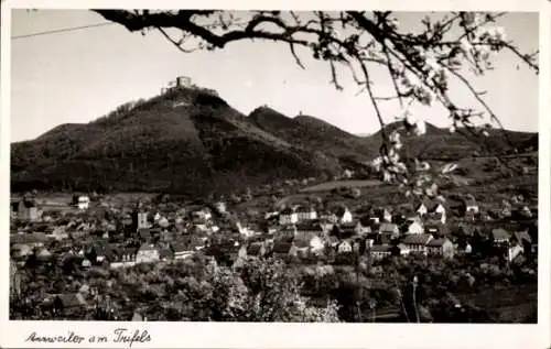 Ak Annweiler am Trifels Pfalz, Blick über den Ort