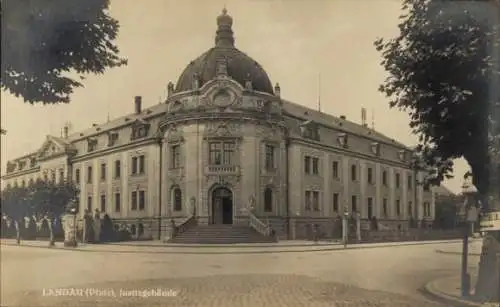 Ak Landau in der Pfalz, Justizgebäude