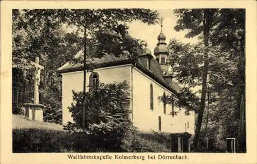 Ak Dörrenbach an der Weinstraße Pfalz, Wallfahrtskapelle Kolmerberg