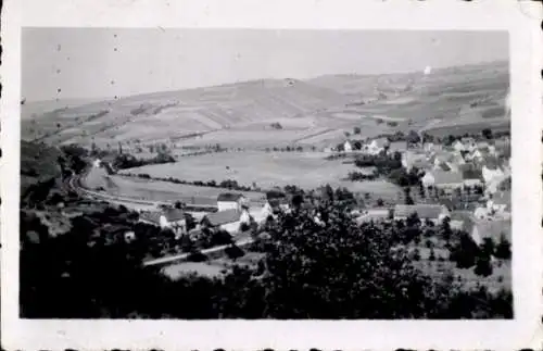 Foto Ak  Mannweiler Cölln in der Pfalz, Teilansicht 1940