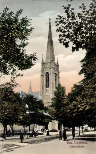 Ak Bad Nauheim in Hessen, Dankeskirche