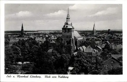 Ak Lüneburg in Niedersachsen, Blick vom Kalkberg