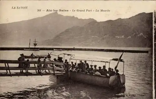 Ak Aix les Bains Savoie, La Grand Port, La Mouette