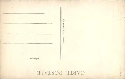 Ak Tréguier Côtes d’Armor, Rückseite des Wohnhauses von Ernest Renan