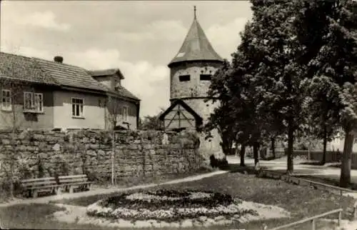 Ak Themar Thüringen, Pulverturm