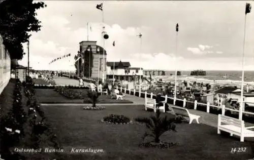 Ak Ostseebad Bansin Heringsdorf auf Usedom, Kuranlagen