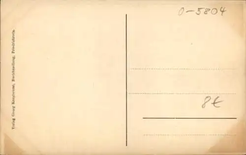 Ak Friedrichroda im Thüringer Wald, Vorderbüchig