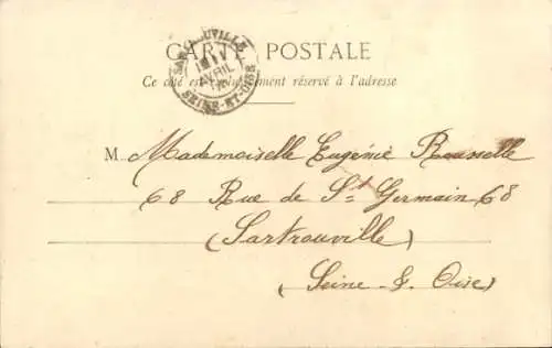 Ak Marly le Roi Yvelines, Rathaus