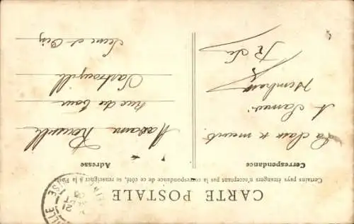 Ak Amiens Somme, Place Gambetta, L'Horloge Dewailly