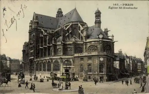 Ak Paris I, Eglise Saint Eustache