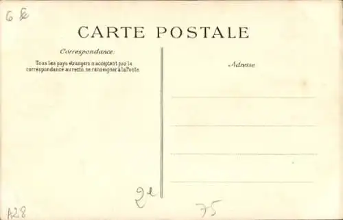 Ak Paris II. Arrondissement Bourse, Boulevard des Capucines, carrefours