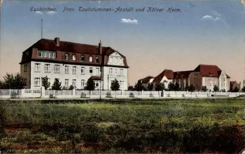 Ak Euskirchen Nordrhein Westfalen, Prov. Taubstummenanstalt und Kölner Heim