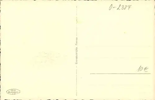 Ak Prerow Darß bei Zingst, Partie an der Windmühle