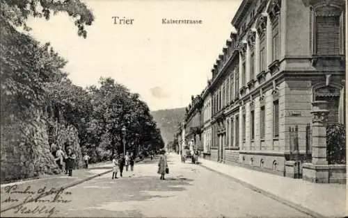 Ak Trier an der Mosel, Kaiserstraße