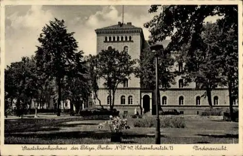 Ak Berlin Mitte, Staatskrankenhaus der Polizei, Scharnhorststraße 13