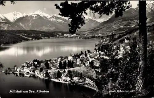 Ak Millstatt am See in Kärnten, Blick auf den Ort, 1978
