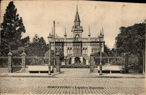 Ak Montevideo Uruguay, Legacion Argentina